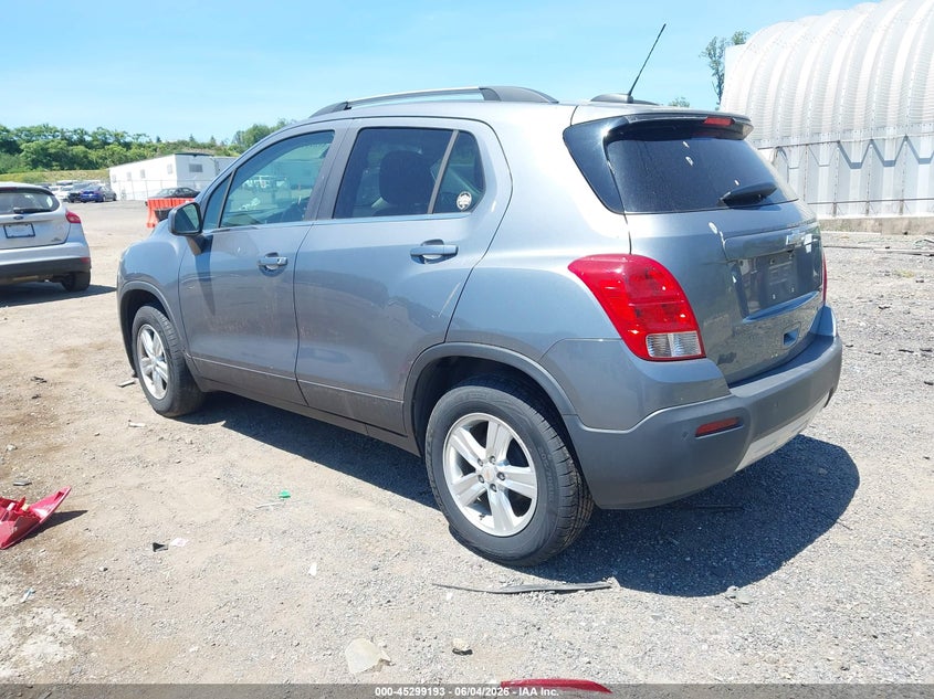 2015 Chevrolet Trax VIN KL7CJLSB0FB068836 IAAI salvage auction — NORMAL WEAR, Clear (Pennsylvania), sold $1,225 on 2026-07-16 (photo 3)