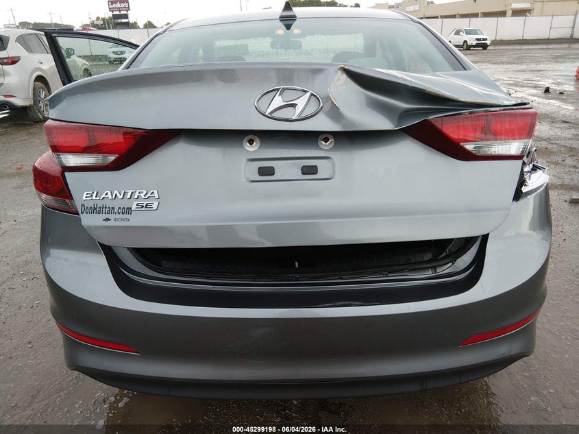 2017 Hyundai Elantra VIN KMHD74LF3HU400025 IAAI salvage auction — REAR END, Salvage Title, sold $1,950 on 2026-07-10 (photo 6)