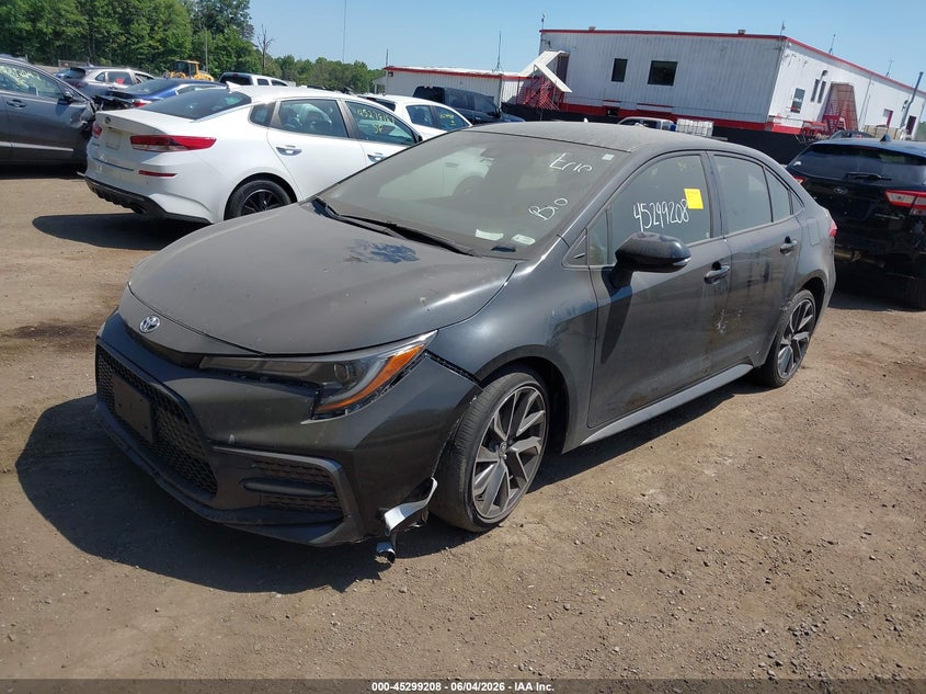 2021 Toyota Corolla VIN JTDS4MCE8MJ055078 IAAI salvage auction — LEFT FRONT, Salvage Title, sold $5,300 on 2026-07-15 (photo 2)