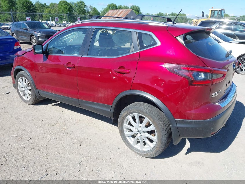 2020 Nissan Rogue VIN JN1BJ1CW0LW391084 IAAI salvage auction — FRONT END, Salvage Title, sold $2,050 on 2026-07-09 (photo 3)