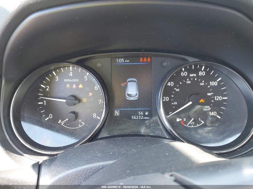 2020 Nissan Rogue VIN JN1BJ1CW0LW391084 IAAI salvage auction — FRONT END, Salvage Title, sold $2,050 on 2026-07-09 (photo 7)