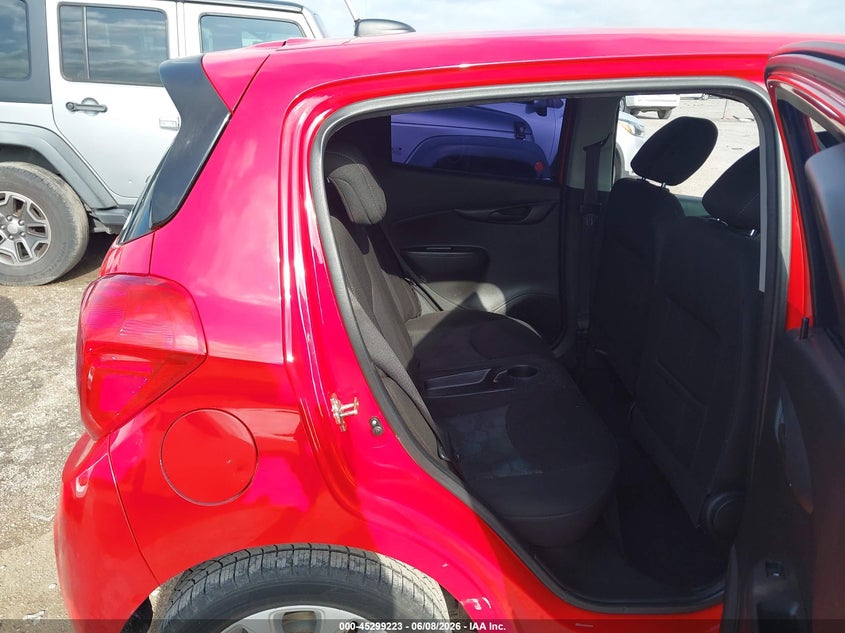 2017 Chevrolet Spark VIN KL8CD6SAXHC750227 IAAI salvage auction — RIGHT SIDE, Salvage Title, sold $1,300 on 2026-07-07 (photo 8)