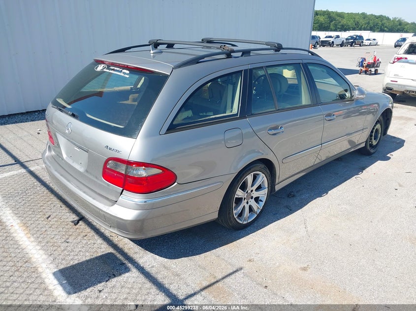 2009 Mercedes-benz E-class VIN WDBUH87XX9B378659 IAAI salvage auction — FRONT END, Clear (Indiana), sold $925 on 2026-07-16 (photo 4)
