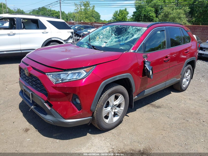 2019 Toyota Rav 4 VIN JTMP1RFV8KD014498 IAAI salvage auction — FRONT END, Salvage Title, sold $11,000 on 2026-07-15 (photo 2)