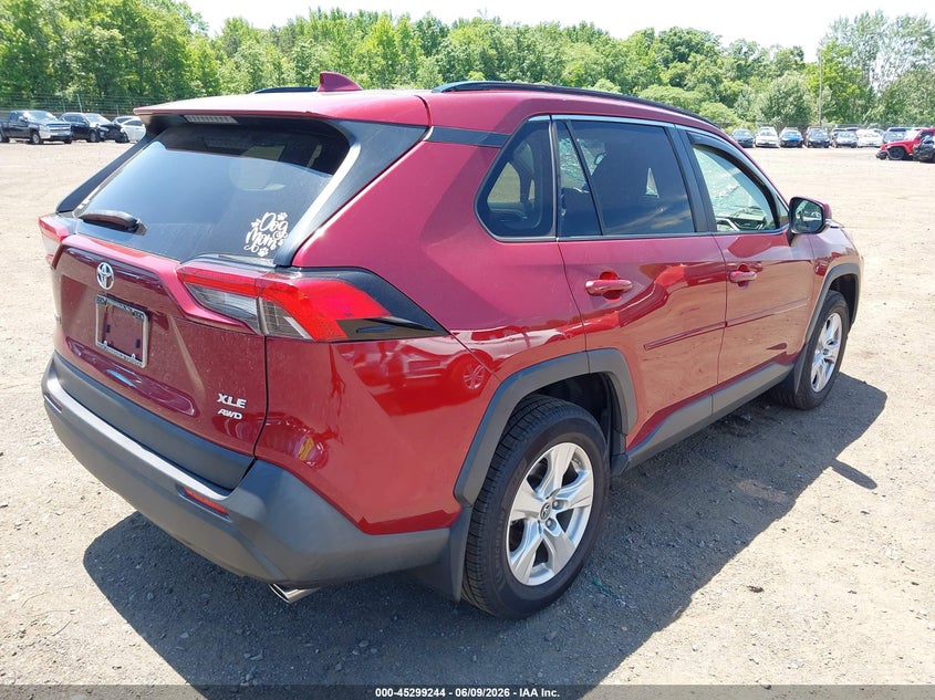 2019 Toyota Rav 4 VIN JTMP1RFV8KD014498 IAAI salvage auction — FRONT END, Salvage Title, sold $11,000 on 2026-07-15 (photo 4)