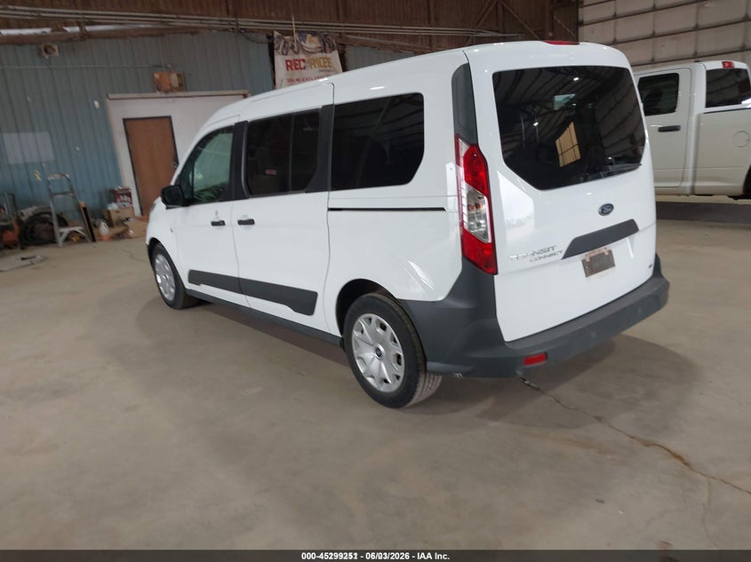 2017 Ford Transit connect VIN NM0GE9E70H1318651 IAAI salvage auction — FRONT END, Sf97 (Texas), sold $11,925 on 2026-07-07 (photo 3)