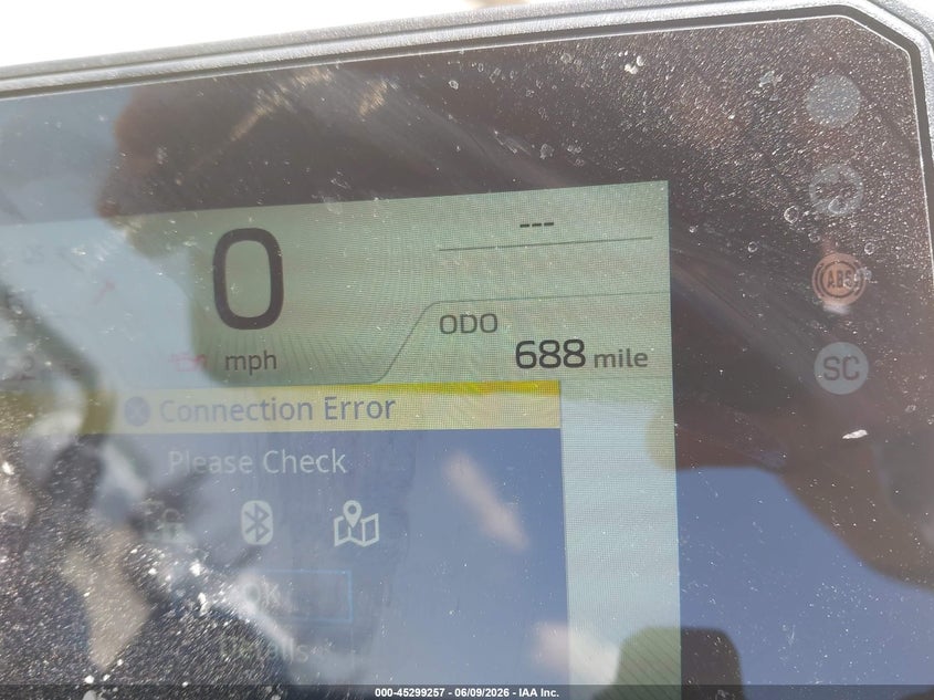 2025 Yamaha Mt VIN JYARN94Y7SA000597 IAAI salvage auction — FRONT END, Salvage Title, sold $25 on 2026-07-29 (photo 7)