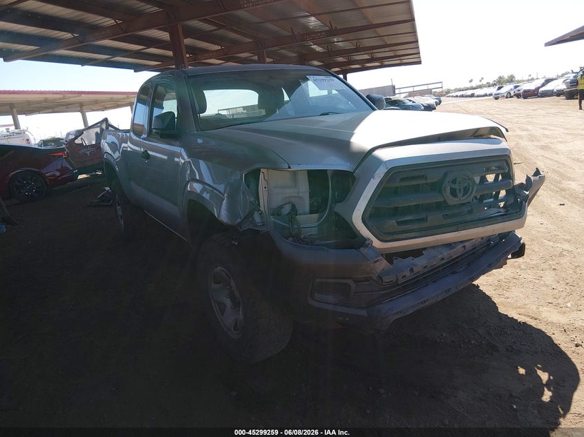 2017 Toyota Tacoma VIN 5TFSX5EN8HX048371 IAAI salvage auction — FRONT & REAR, Salvage Title, sold $5,700 on 2026-07-28 (photo 1)