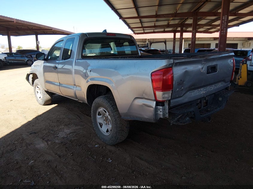 2017 Toyota Tacoma VIN 5TFSX5EN8HX048371 IAAI salvage auction — FRONT & REAR, Salvage Title, sold $5,700 on 2026-07-28 (photo 3)