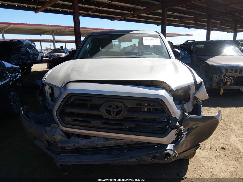 2017 Toyota Tacoma VIN 5TFSX5EN8HX048371 IAAI salvage auction — FRONT & REAR, Salvage Title, sold $5,700 on 2026-07-28 (photo 6)
