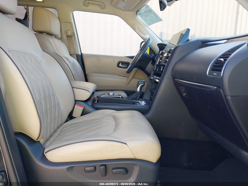 2022 Nissan Armada VIN JN8AY2CD9N9677594 IAAI salvage auction — FRONT END, Salvage Title, sold $18,500 on 2026-07-08 (photo 5)