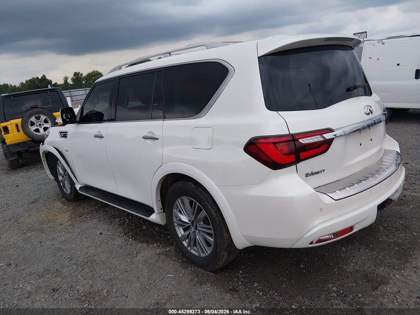 2019 Infiniti Qx80 VIN JN8AZ2NF5K9689460 IAAI salvage auction — FRONT END, Salvage Title, sold $2,750 on 2026-07-29 (photo 3)