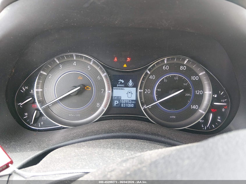 2019 Infiniti Qx80 VIN JN8AZ2NF5K9689460 IAAI salvage auction — FRONT END, Salvage Title, sold $2,750 on 2026-07-29 (photo 7)