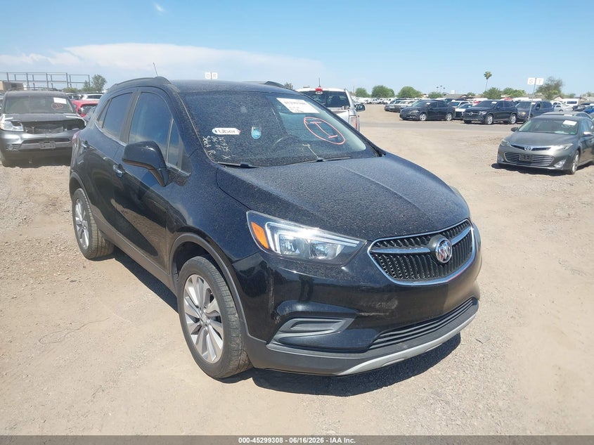 2021 Buick Encore VIN KL4CJESM0MB361935 IAAI salvage auction — NORMAL WEAR, Salvage Title, sold $25 on 2026-07-21 (photo 1)