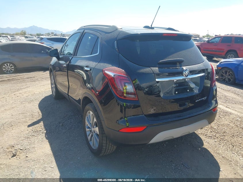 2021 Buick Encore VIN KL4CJESM0MB361935 IAAI salvage auction — NORMAL WEAR, Salvage Title, sold $25 on 2026-07-21 (photo 3)