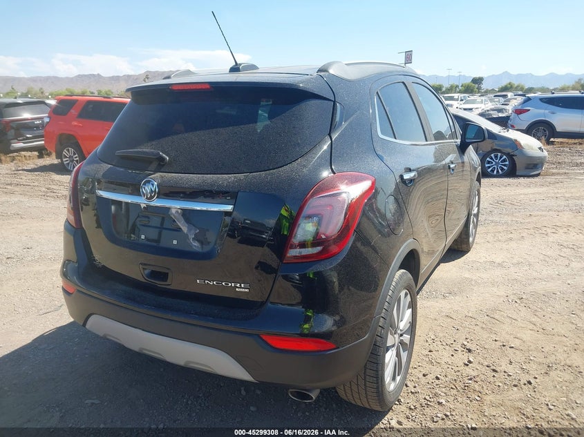2021 Buick Encore VIN KL4CJESM0MB361935 IAAI salvage auction — NORMAL WEAR, Salvage Title, sold $25 on 2026-07-21 (photo 4)