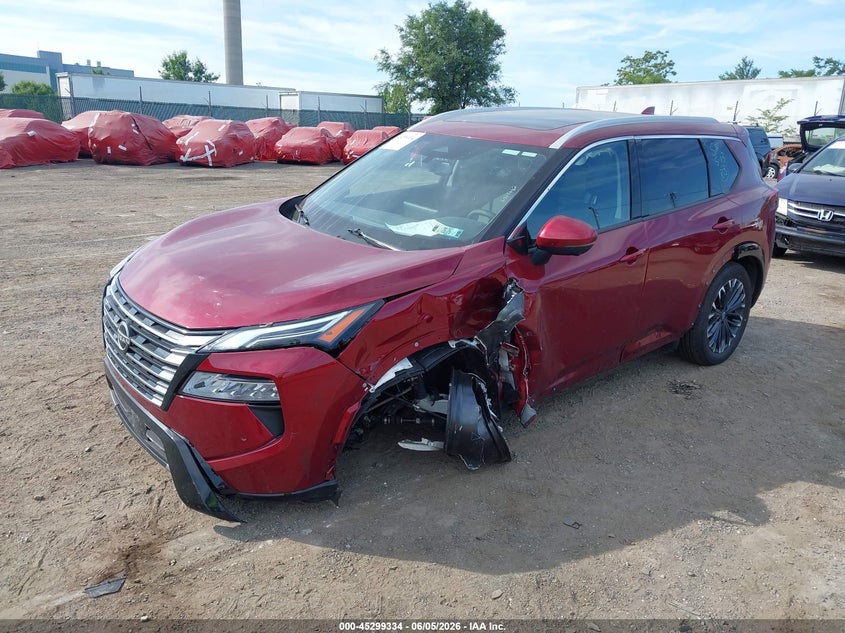 2026 Nissan Rogue VIN JN8BT3DD3TW477039 IAAI salvage auction — LEFT SIDE, Salvage Title, sold $10,100 on 2026-07-10 (photo 2)