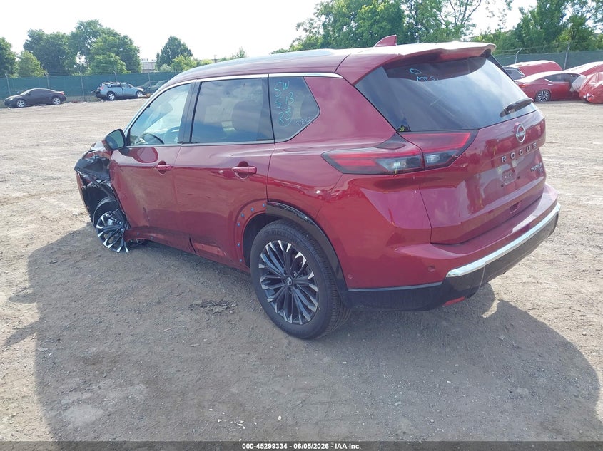 2026 Nissan Rogue VIN JN8BT3DD3TW477039 IAAI salvage auction — LEFT SIDE, Salvage Title, sold $10,100 on 2026-07-10 (photo 3)