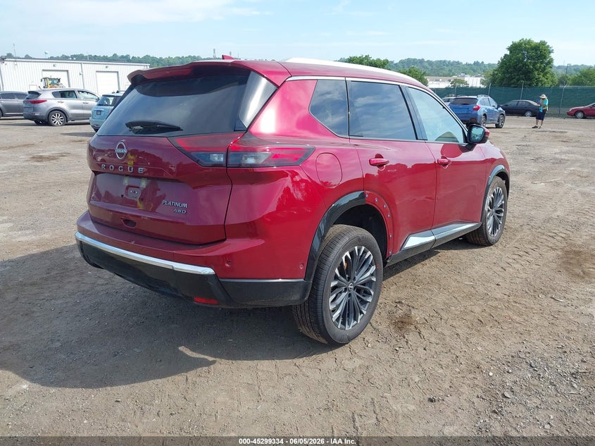 2026 Nissan Rogue VIN JN8BT3DD3TW477039 IAAI salvage auction — LEFT SIDE, Salvage Title, sold $10,100 on 2026-07-10 (photo 4)