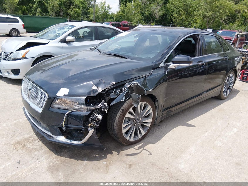 2020 Lincoln Mkz VIN 3LN6L5E90LR609501 IAAI salvage auction — LEFT FRONT, Salvage Title, sold $3,350 on 2026-07-05 (photo 2)