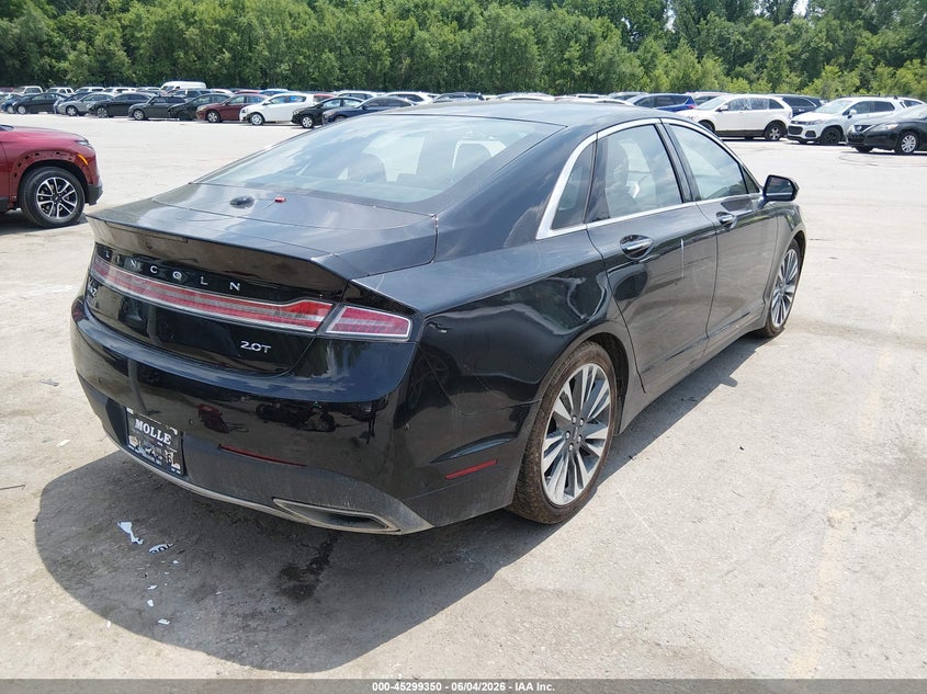 2020 Lincoln Mkz VIN 3LN6L5E90LR609501 IAAI salvage auction — LEFT FRONT, Salvage Title, sold $3,350 on 2026-07-05 (photo 4)