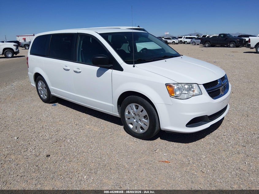 2018 Dodge Caravan VIN 2C4RDGBG6JR312992 — IAAI salvage auction photo