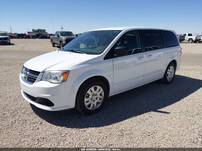 2018 Dodge Caravan VIN 2C4RDGBG6JR312992 IAAI salvage auction — REAR END, Sf97 (Texas), sold $14,300 on 2026-08-05 (photo 2)