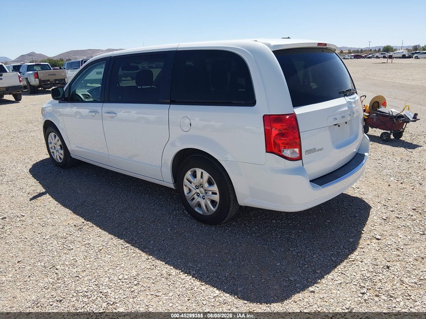 2018 Dodge Caravan VIN 2C4RDGBG6JR312992 IAAI salvage auction — REAR END, Sf97 (Texas), sold $14,300 on 2026-08-05 (photo 3)