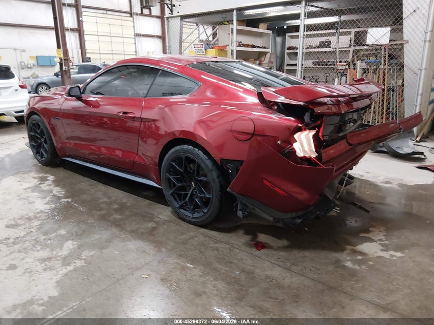 2019 Ford Mustang VIN 1FA6P8CF6K5138190 IAAI salvage auction — FRONT & REAR, Salvage (Idaho), sold $9,775 on 2026-08-21 (photo 3)