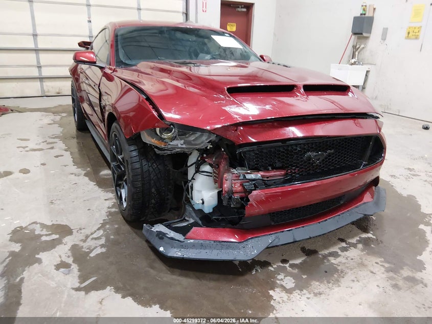 2019 Ford Mustang VIN 1FA6P8CF6K5138190 IAAI salvage auction — FRONT & REAR, Salvage (Idaho), sold $9,775 on 2026-08-21 (photo 6)
