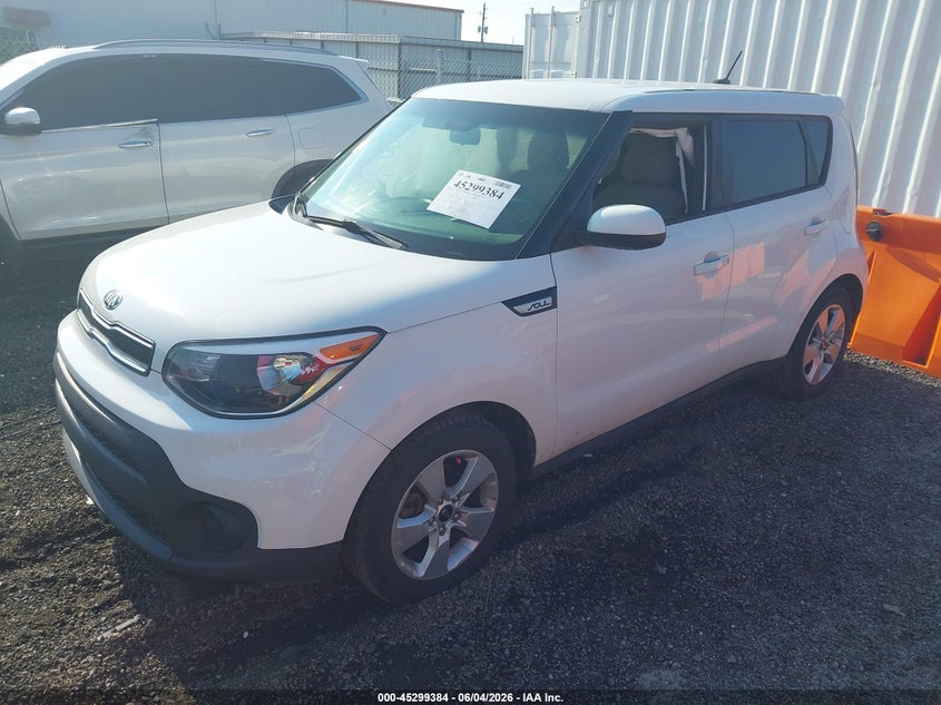 2018 Kia Soul VIN KNDJN2A22J7586016 IAAI salvage auction — SIDE, Junk (Oklahoma), sold $1,200 on 2026-08-01 (photo 2)
