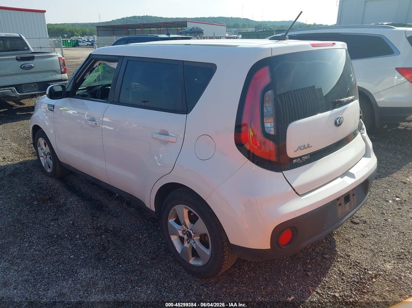 2018 Kia Soul VIN KNDJN2A22J7586016 IAAI salvage auction — SIDE, Junk (Oklahoma), sold $1,200 on 2026-08-01 (photo 3)