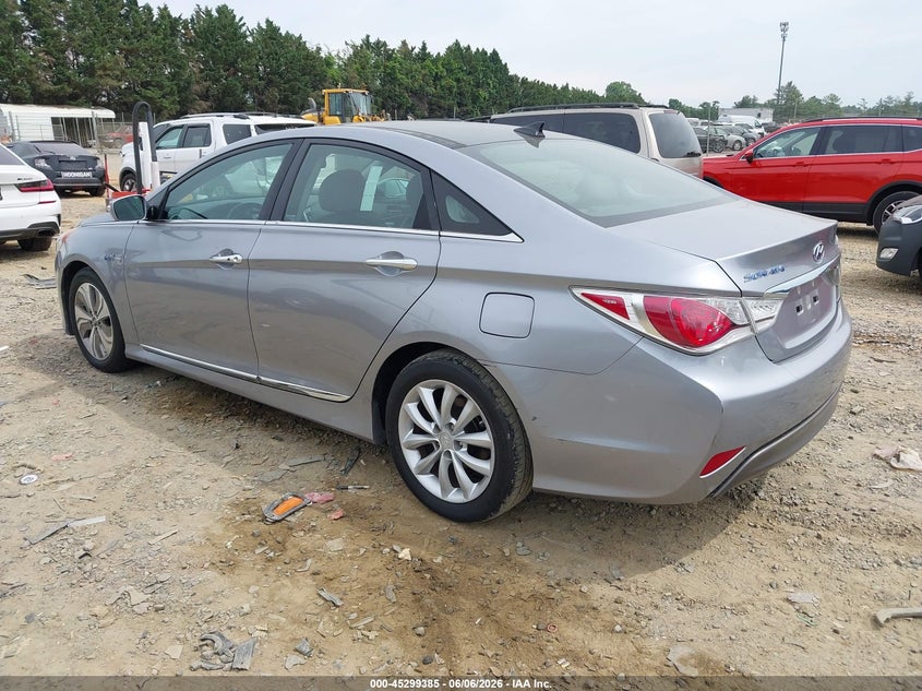 2015 Hyundai Sonata hybrid VIN KMHEC4A47FA136078 IAAI salvage auction — TRANSMISSION, Clear (Virginia), sold $25 on 2026-07-27 (photo 3)