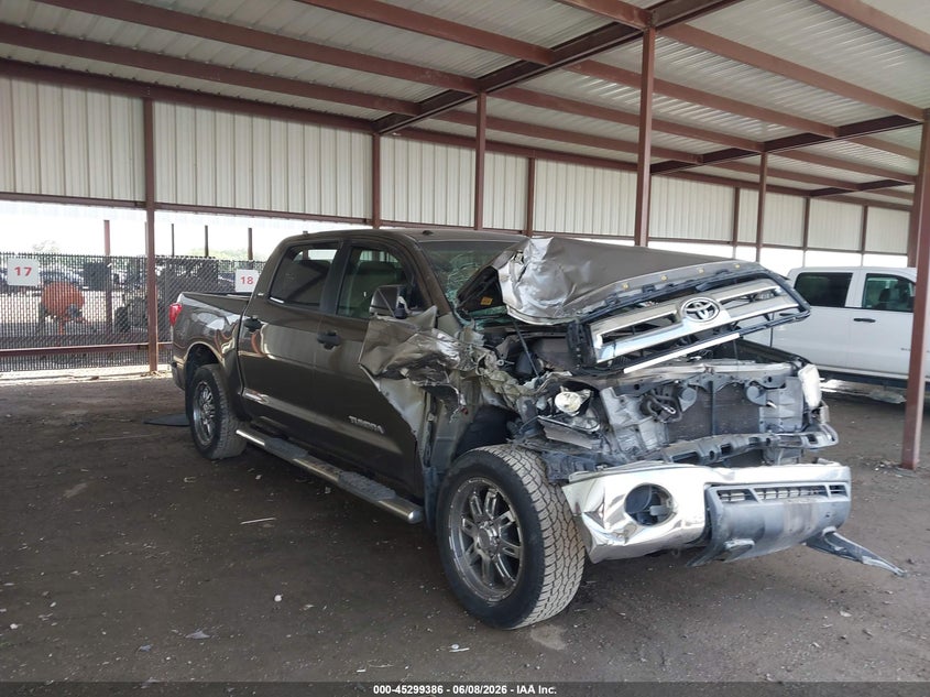 2013 Toyota Tundra VIN 5TFEM5F14DX067446 IAAI salvage auction — FRONT END, Salvage Title, sold $2,550 on 2026-07-28 (photo 1)