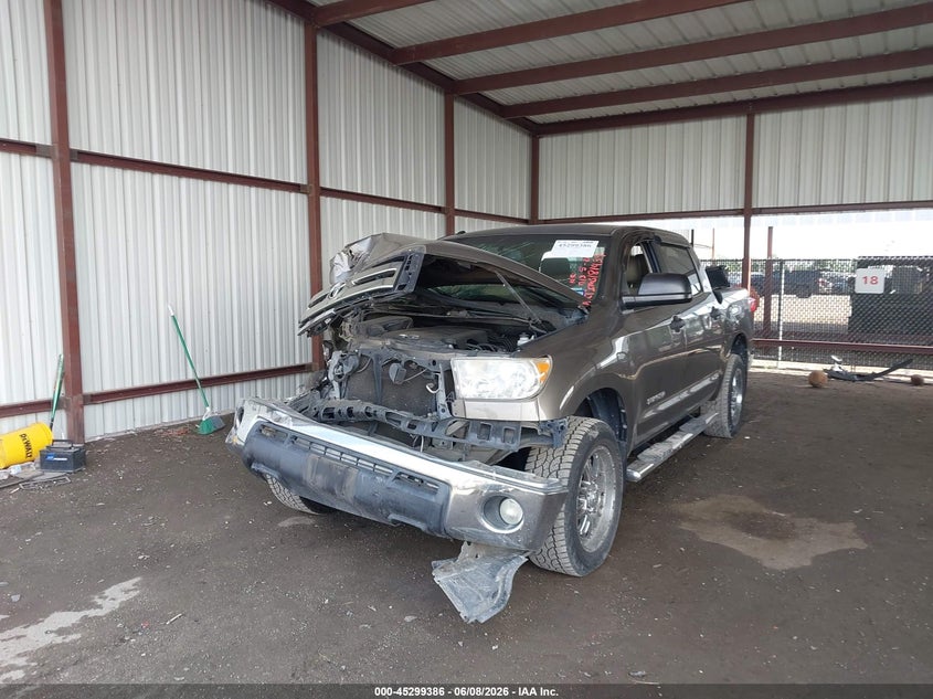 2013 Toyota Tundra VIN 5TFEM5F14DX067446 IAAI salvage auction — FRONT END, Salvage Title, sold $2,550 on 2026-07-28 (photo 2)