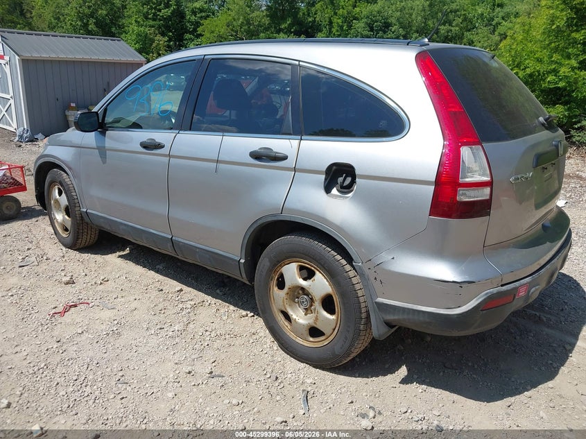 2007 Honda Cr-v VIN JHLRE38347C020336 IAAI salvage auction — FRONT & REAR, Salvage (Pennsylvania), sold $1,100 on 2026-07-07 (photo 3)