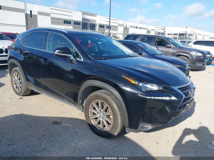 2017 Lexus Nx VIN JTJYARBZ3H2056902 IAAI salvage auction — HAIL, Original (Texas), sold $6,050 on 2026-07-28 (photo 1)