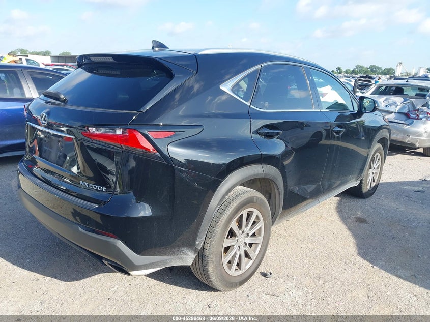 2017 Lexus Nx VIN JTJYARBZ3H2056902 IAAI salvage auction — HAIL, Original (Texas), sold $6,050 on 2026-07-28 (photo 4)
