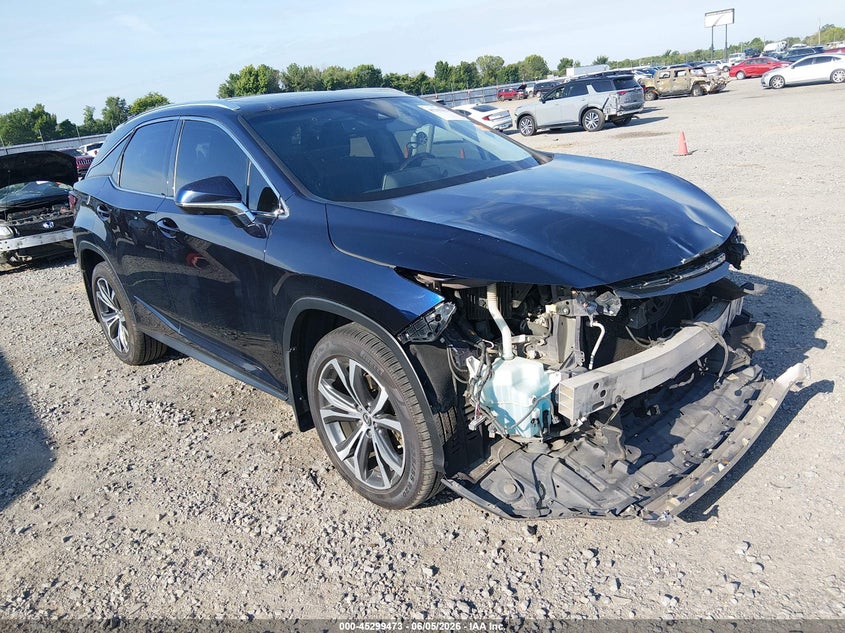 2018 Lexus Rx VIN 2T2BZMCA8JC163217 IAAI salvage auction — FRONT & REAR, Clear (Arkansas), sold $9,800 on 2026-07-29 (photo 1)