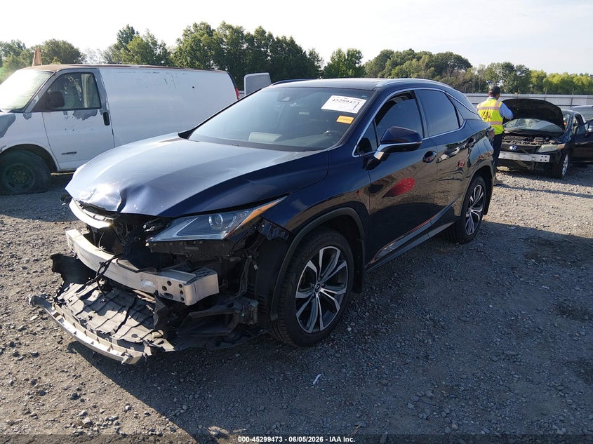 2018 Lexus Rx VIN 2T2BZMCA8JC163217 IAAI salvage auction — FRONT & REAR, Clear (Arkansas), sold $9,800 on 2026-07-29 (photo 2)