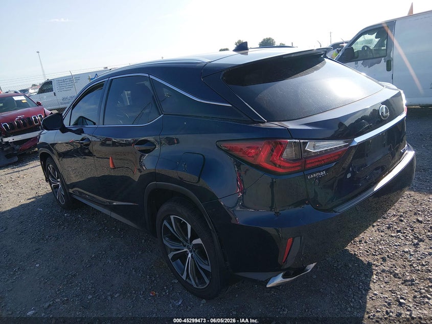 2018 Lexus Rx VIN 2T2BZMCA8JC163217 IAAI salvage auction — FRONT & REAR, Clear (Arkansas), sold $9,800 on 2026-07-29 (photo 3)