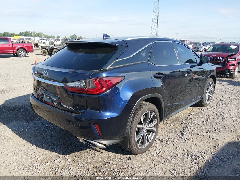 2018 Lexus Rx VIN 2T2BZMCA8JC163217 IAAI salvage auction — FRONT & REAR, Clear (Arkansas), sold $9,800 on 2026-07-29 (photo 4)