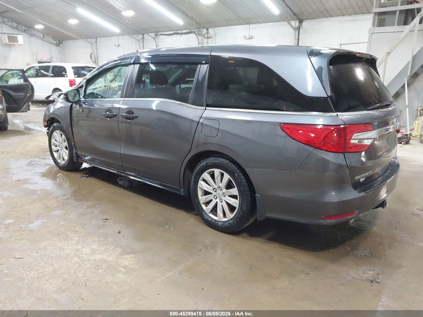 2020 Honda Odyssey VIN 5FNRL6H25LB013078 IAAI salvage auction — FRONT END, Salvage Title, sold $4,700 on 2026-07-09 (photo 3)