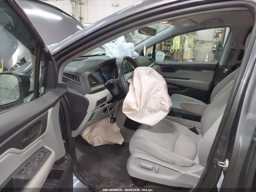 2020 Honda Odyssey VIN 5FNRL6H25LB013078 IAAI salvage auction — FRONT END, Salvage Title, sold $4,700 on 2026-07-09 (photo 5)