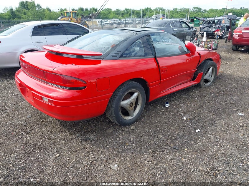 1995 Dodge Stealth VIN JB3AM44H0SY019086 IAAI salvage auction — RIGHT SIDE, Salvage (Ohio), sold $725 on 2026-07-08 (photo 4)