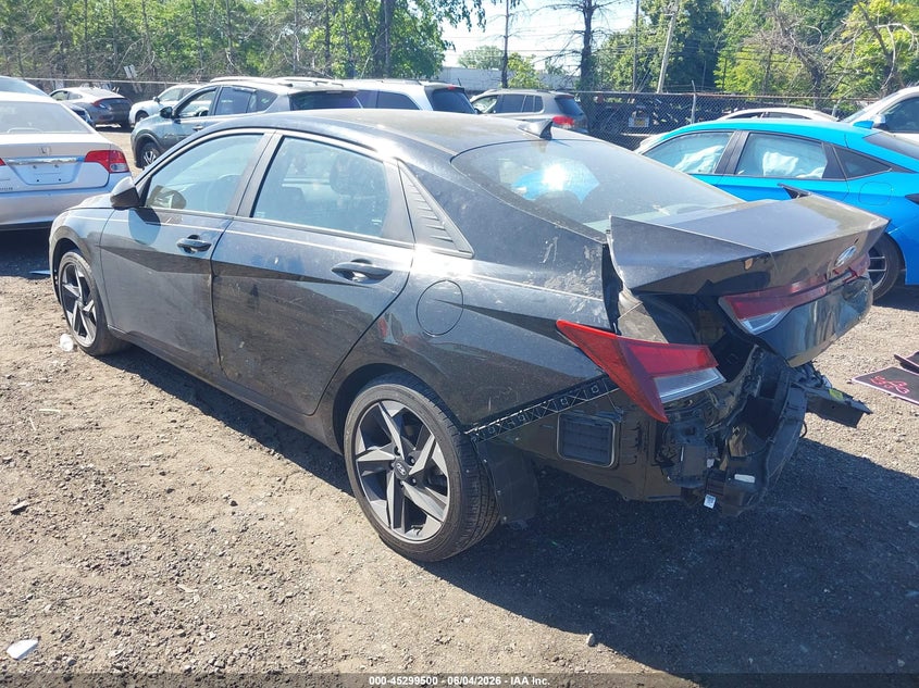 2023 Hyundai Elantra VIN KMHLS4AG8PU403409 IAAI salvage auction — FRONT END, Salvage Title, sold $4,350 on 2026-07-29 (photo 3)
