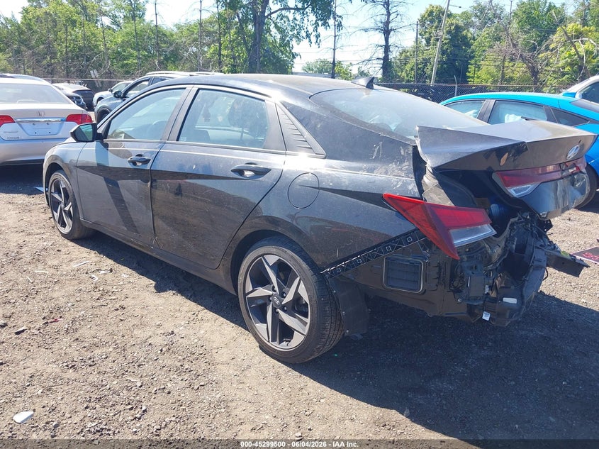 2023 Hyundai Elantra VIN KMHLS4AG8PU403409 IAAI salvage auction — FRONT END, Salvage Title, sold $4,350 on 2026-07-29 (photo 6)