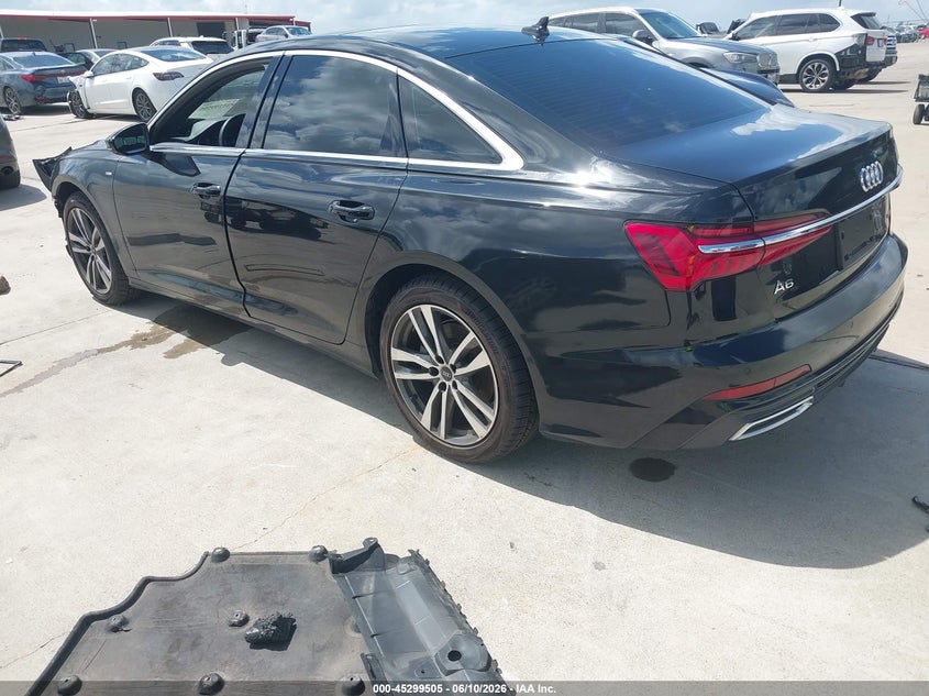 2021 Audi A6 VIN WAUL2AF26MN104648 IAAI salvage auction — FRONT END, Original (Texas), sold $14,600 on 2026-07-31 (photo 3)