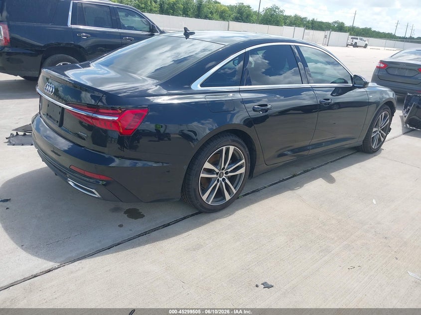 2021 Audi A6 VIN WAUL2AF26MN104648 IAAI salvage auction — FRONT END, Original (Texas), sold $14,600 on 2026-07-31 (photo 4)