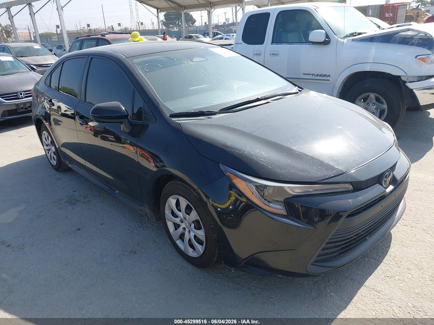 2023 Toyota Corolla VIN JTDB4MEE5PJ011024 IAAI salvage auction — LEFT REAR, Salvage Title, sold $4,000 on 2026-07-22 (photo 1)